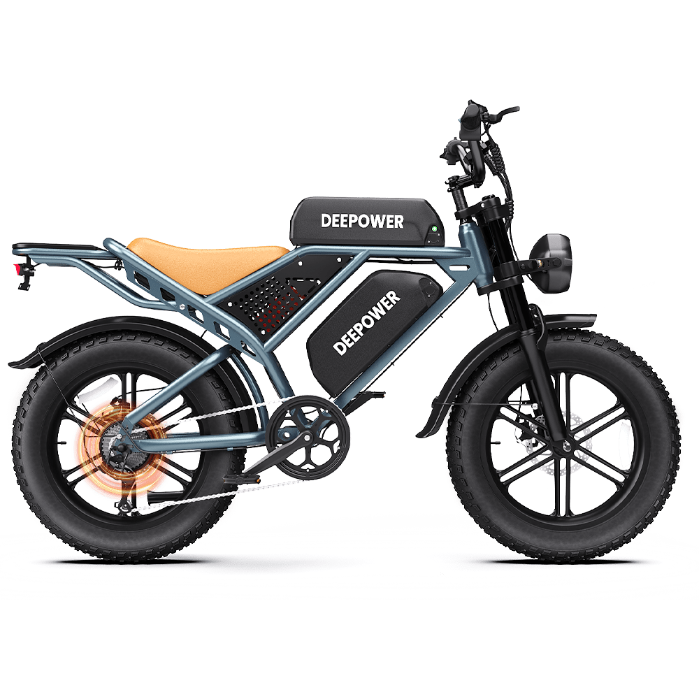 DEEPOWER QS7丨High-Performance Electric Bike (20Ah - 60Ah Options)