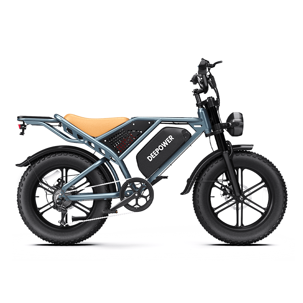 DEEPOWER QS7丨Bicicletă electrică de înaltă performanță (variante 20Ah - 60Ah)