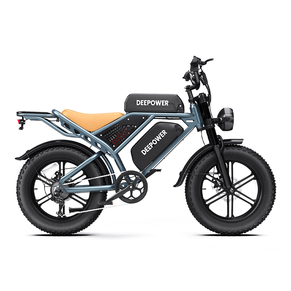 DEEPOWER QS7丨Bicicletă electrică de înaltă performanță (variante 20Ah - 60Ah)