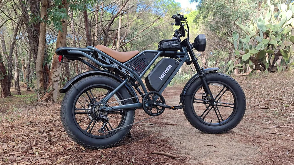 DEEPOWER QS7: Moto style, electric bike